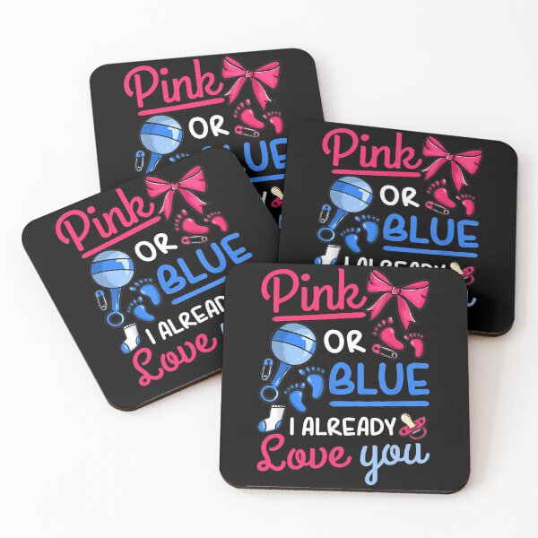 Item preview, Pink Or Blue I Already Love You Gift Gender Reveal designed and sold by Kinalan.
