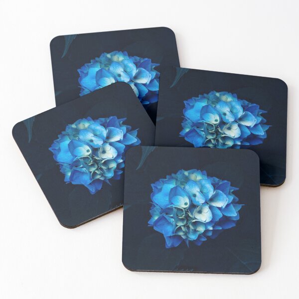 Item preview, Blue Hydrangea bloom poster designed and sold by JD369.
