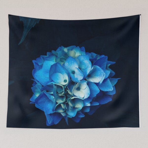 Item preview, Blue Hydrangea bloom poster designed and sold by JD369.