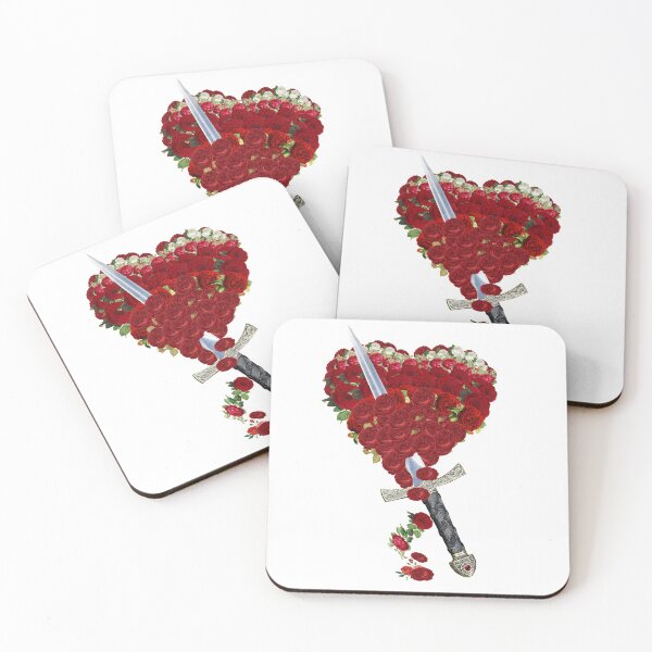 Item preview,  Series of Flowers - Sword of Heart Roses 01 designed and sold by GrafiKrama.