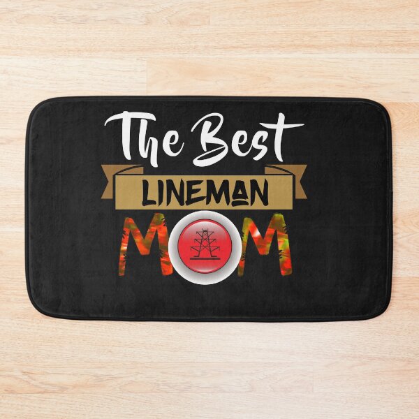 Item preview, The Best Lineman Mom designed and sold by dogcuddleralert.