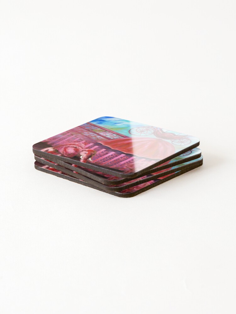 Thumbnail 4 of 5, Coasters (Set of 4), Performance designed and sold by MasterShulamith.