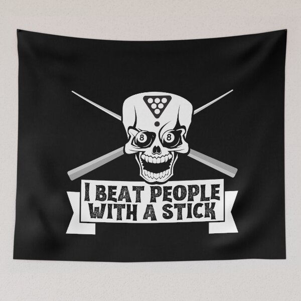 Item preview, I beat people with a stick designed and sold by tropicprince.