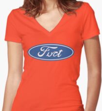 Fuct Women's Fitted V-Neck T-Shirt
