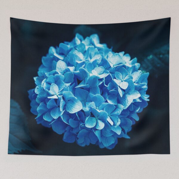 Item preview, blue Hydrangea poster designed and sold by JD369.