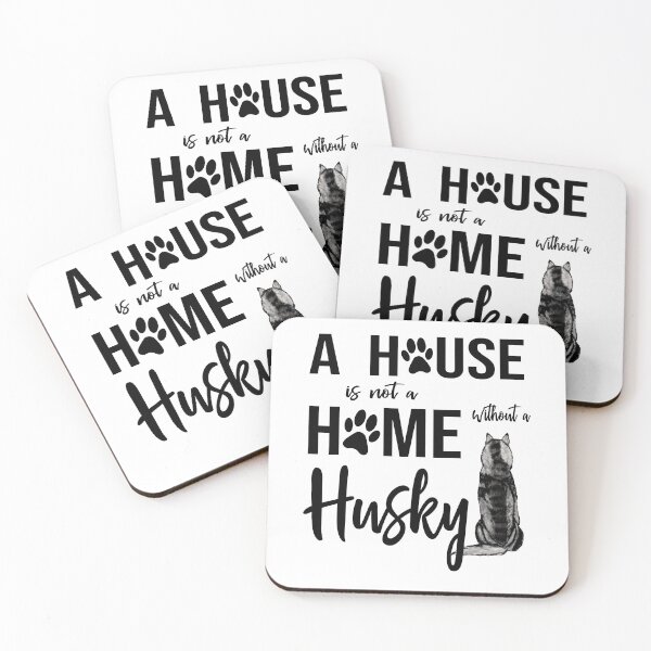 Item preview, A house is not a home without a Husky designed and sold by melOnDesign22.