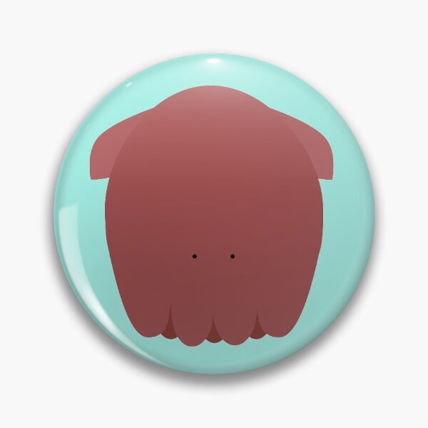 Item preview, cute octopus round friend designed and sold by peachypanda.