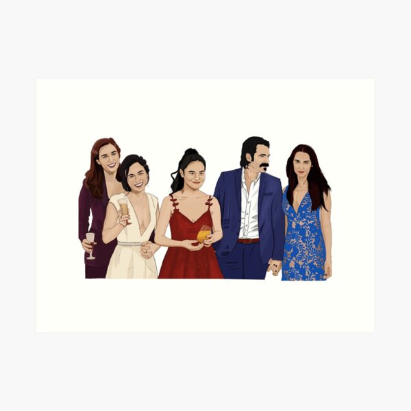 Wynonna Earp Fam Art Print
