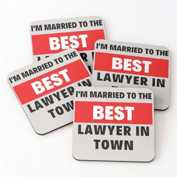 Item preview, I'm Married To The Best Lawyer In Town designed and sold by g-raph.