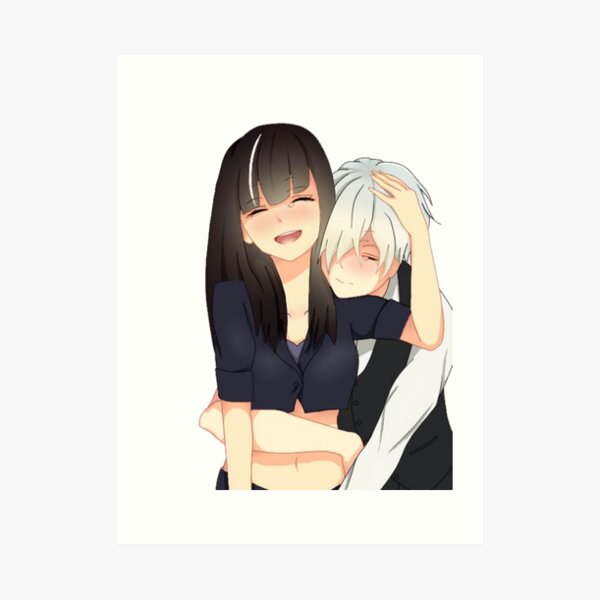 Death Parade Decim & Chiyuki  Art Board Print for Sale by marie670