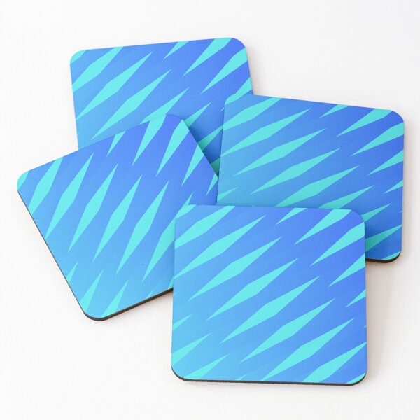 Item preview, Criss cross pattern azure blue designed and sold by Delicarte.
