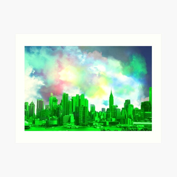 Greetings from the Emerald City Art Print
