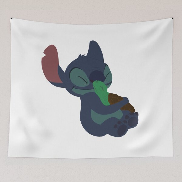 Item preview, Stitch hugging a turtle  designed and sold by Yoohoo-xoErica.