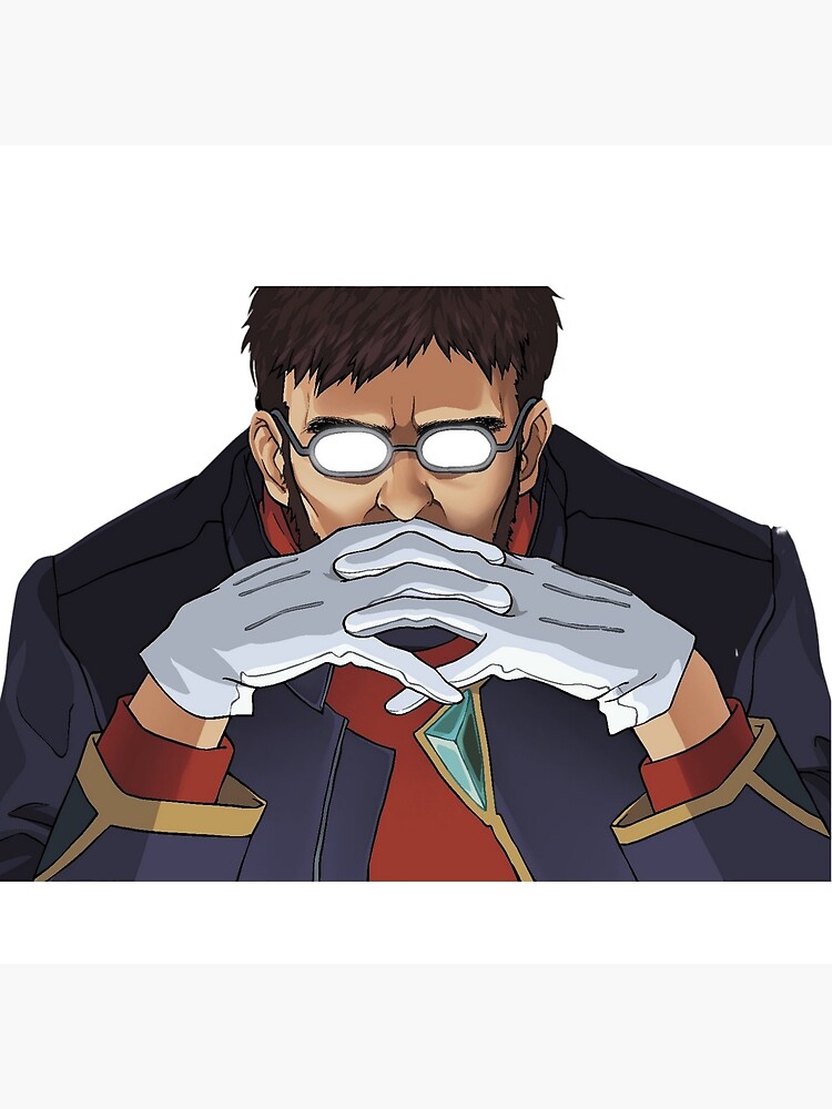 Stacker Pentecost in the Gendo pose by sqbr on DeviantArt