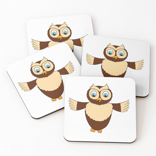 Item preview, Opal the Owl designed and sold by chloesartworld.