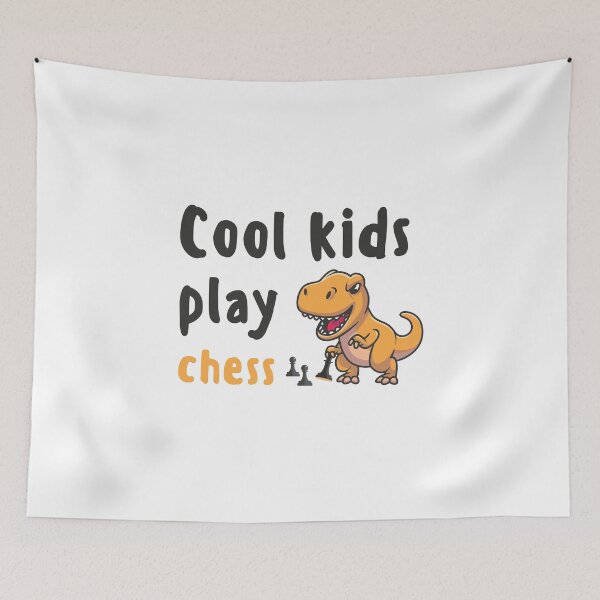 Item preview, Cool Kids Play Chess designed and sold by Tshirty10.