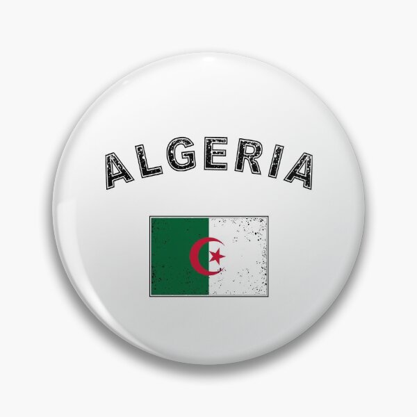 Item preview, Algeria Algerian flag flag designed and sold by GeogDesigns.
