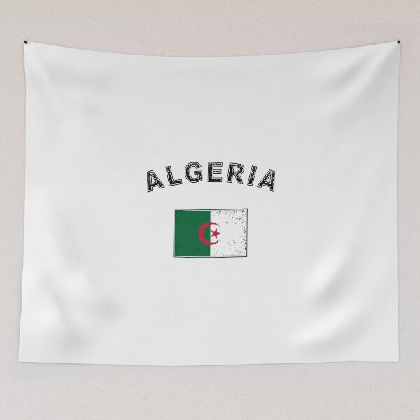 Item preview, Algeria Algerian flag flag designed and sold by GeogDesigns.
