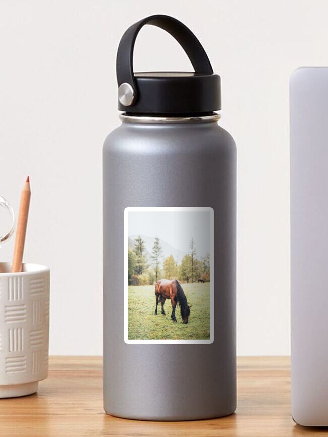 Thumbnail 1 of 3, Sticker, Unique horse designed and sold by Semapemodiba.