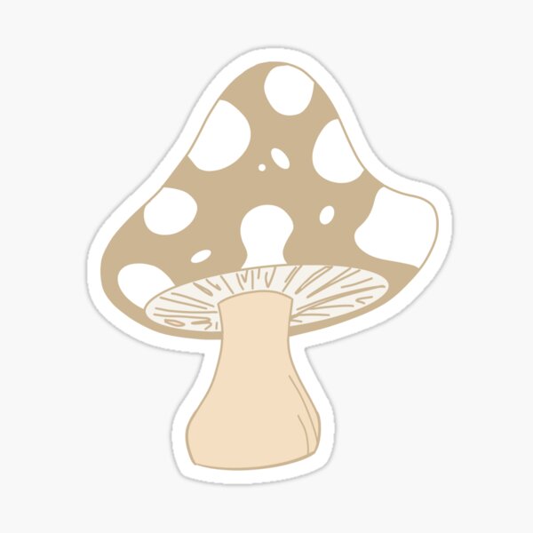 Item preview,  cottagecore cream mushroom designed and sold by samar-n.