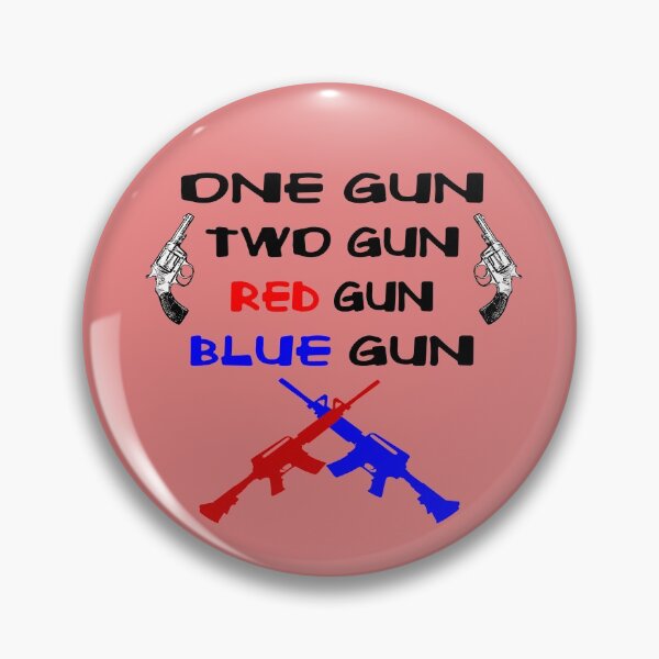 Item preview, one gun two gun red gun blue gun designed and sold by Dibes94.