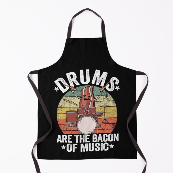 Item preview, Drums Are The Bacon Of Music Funny Drummer Gift Bacon designed and sold by Stronzi.
