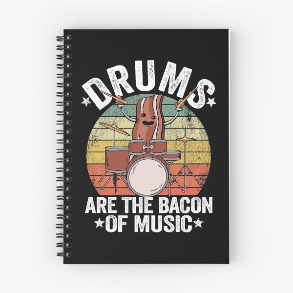 Item preview, Drums Are The Bacon Of Music Funny Drummer Gift Bacon designed and sold by Stronzi.