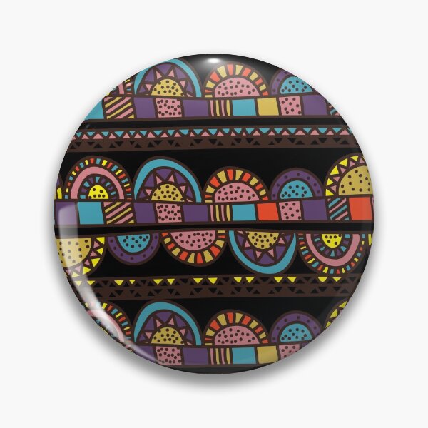 Item preview, Multi-Pattern Afri-Aztec Fabrics Boho Aesthetics [#128] designed and sold by AfriStyleUK.