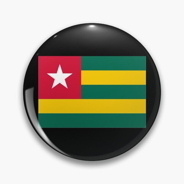 Item preview, Togo togolese flag flag designed and sold by GeogDesigns.