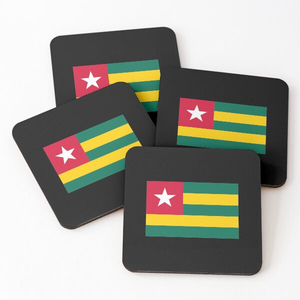 Item preview, Togo togolese flag flag designed and sold by GeogDesigns.
