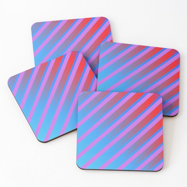 Item preview, stripe cross cross pattern azure blue designed and sold by Delicarte.