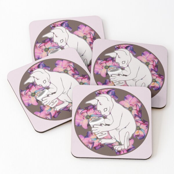 Item preview, Sphynx Cat with a Coffee Cup designed and sold by ViewerEqualsPhoton.