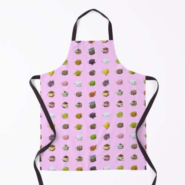 Item preview, Cubimal pattern - Pink designed and sold by birdo-art.