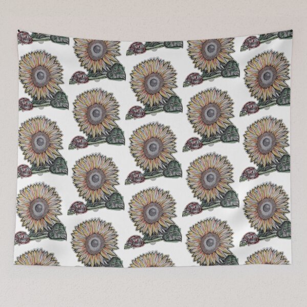 Item preview, Sun flower drawing designed and sold by bubee.