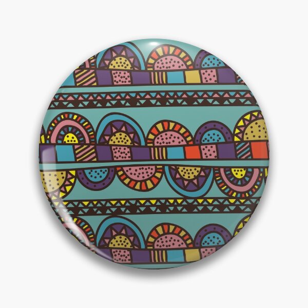 Item preview, Multi-Pattern Afri-Aztec Fabrics Boho Aesthetics [#129] designed and sold by AfriStyleUK.