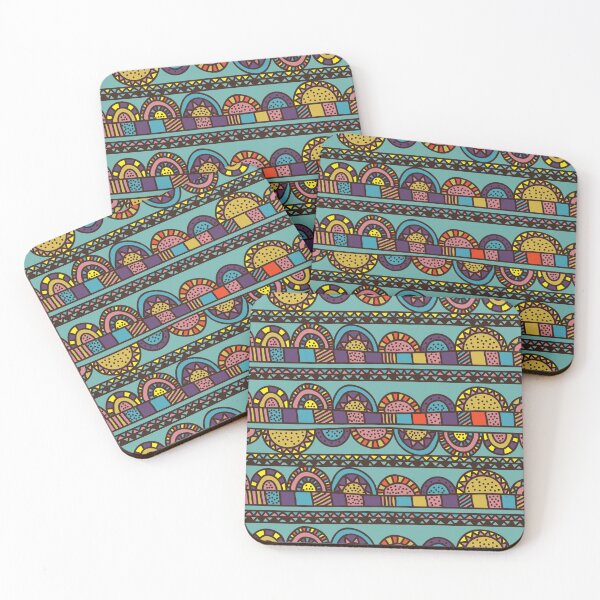 Item preview, Multi-Pattern Afri-Aztec Fabrics Boho Aesthetics [#129] designed and sold by AfriStyleUK.