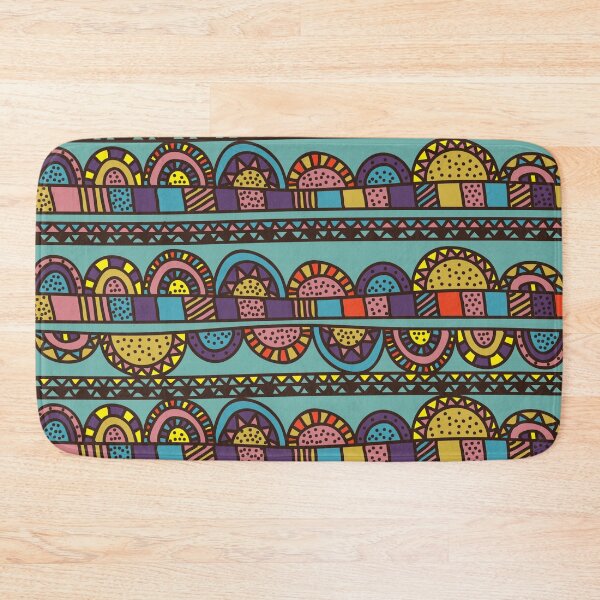 Item preview, Multi-Pattern Afri-Aztec Fabrics Boho Aesthetics [#129] designed and sold by AfriStyleUK.
