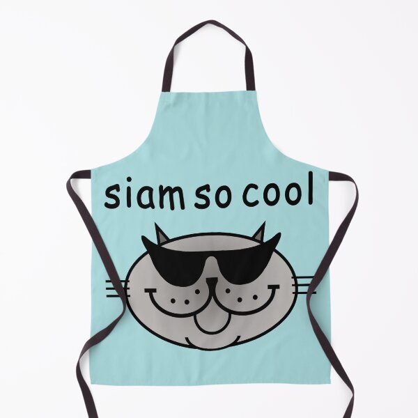 Item preview, Siam So Cool - Blue designed and sold by RawSunArt.