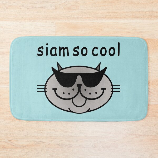Item preview, Siam So Cool - Blue designed and sold by RawSunArt.