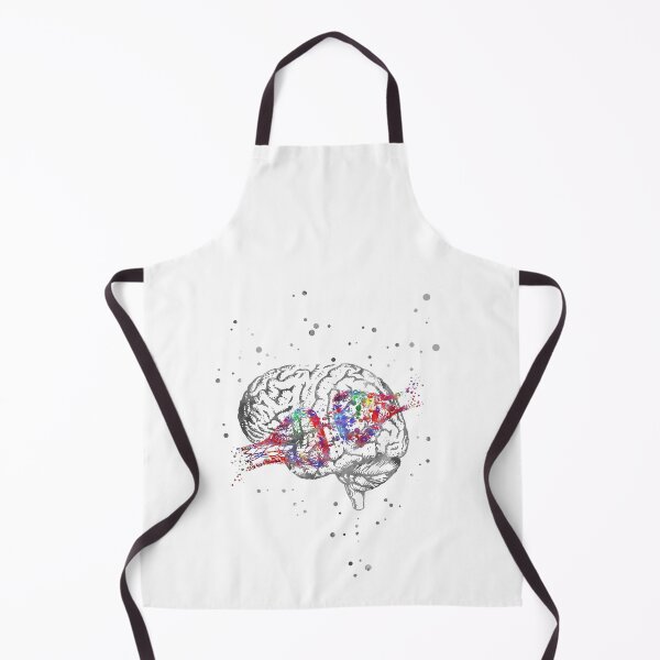 Item preview, Synapse receptor and brain designed and sold by Rosaliartbook.