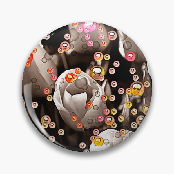 Item preview, Bubbly Orange and Gold Tulips designed and sold by SeaChangeDesign.