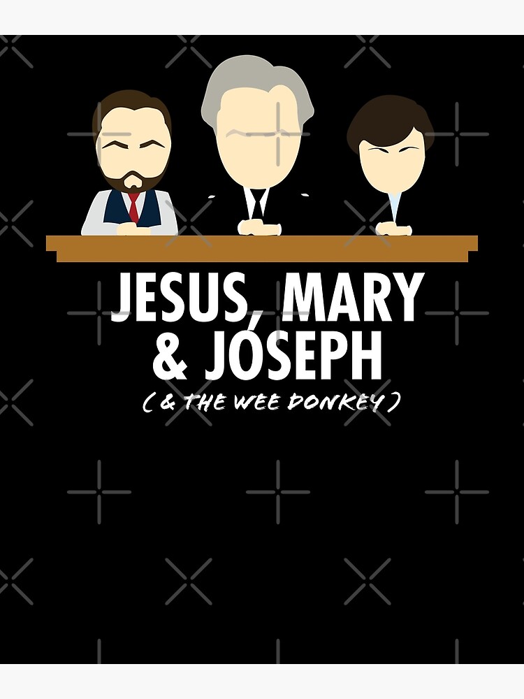 jesus mary and the wee donkey