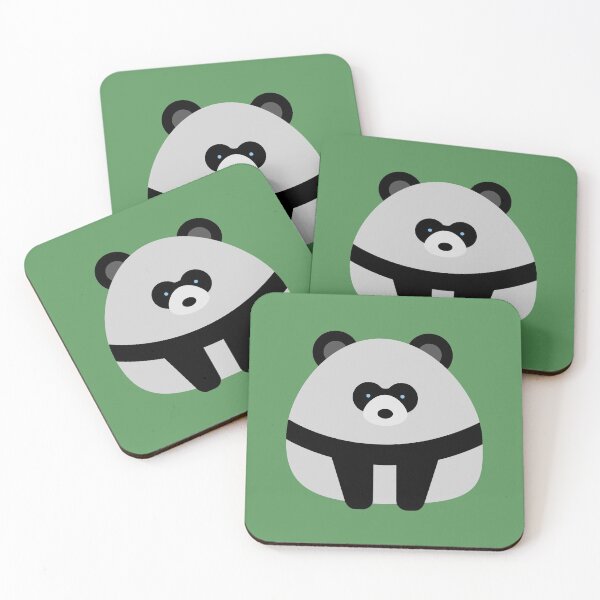 Item preview, cute panda round friend designed and sold by peachypanda.