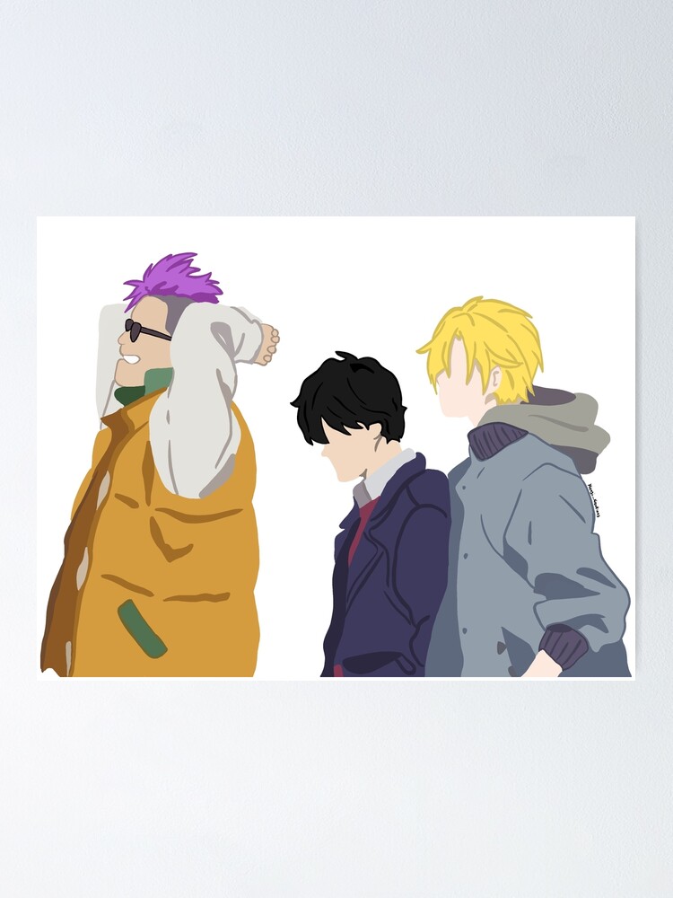 There's new official art with Shorter✨ : r/BananaFish