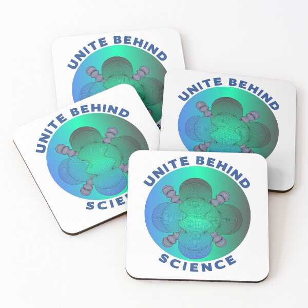 Item preview, Unite behind science, physics, chemistry, mathematics - science united. designed and sold by Bodino.