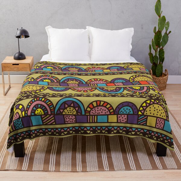 Item preview, Multi-Pattern Afri-Aztec Fabrics Boho Aesthetics [#131] designed and sold by AfriStyleUK.