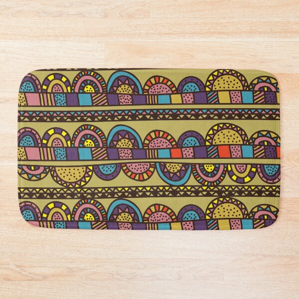 Item preview, Multi-Pattern Afri-Aztec Fabrics Boho Aesthetics [#131] designed and sold by AfriStyleUK.