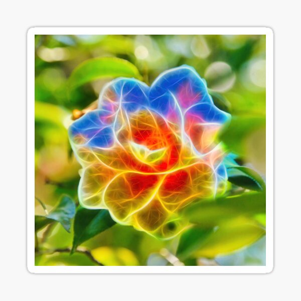 kamelie – camellia japonica – カメリア ¦ Sticker