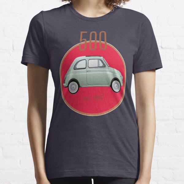 Fiat 500 Design vintage T-shirt essentiel