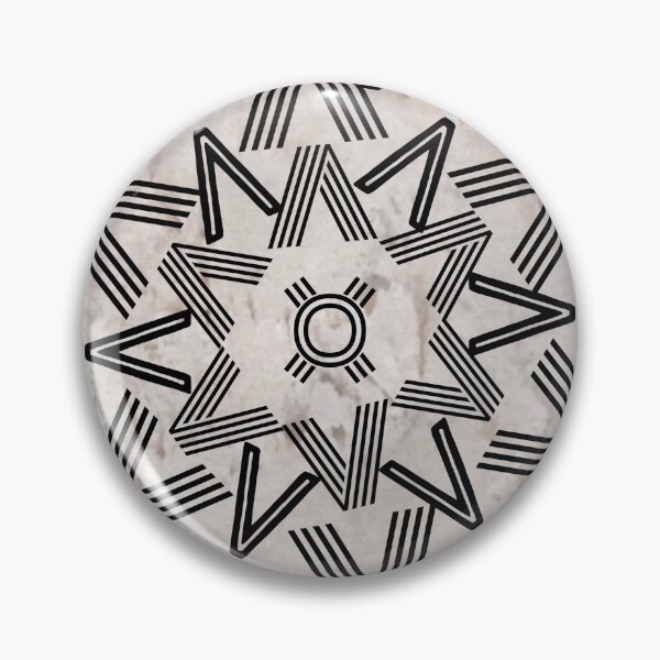 Item preview, Beige Parchment Paper Spikes Mandala  designed and sold by Designs By YL.